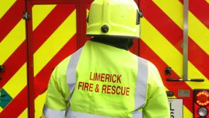 Firefighters from four stations battle blaze at Limerick Georgian building overnight