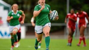 Touch base with Women's Rugby World Cup trophy at Limerick city event