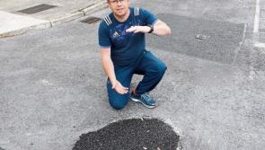Limerick residents bewildered after 'sinkhole' appears on road