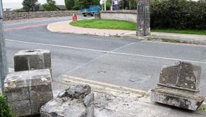 Protected structure at entrance to Limerick's Mungret College is damaged