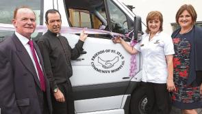 Friends of St Ita’s hand over brand new bus to Newcastle West hospital