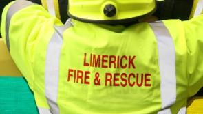 Emergency services attend Limerick car crash