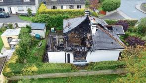 #WATCH: Dramatic photographs show extent of damage caused in Limerick house fire