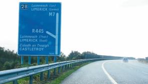 Still no sign of Limerick village getting a mention on motorway
