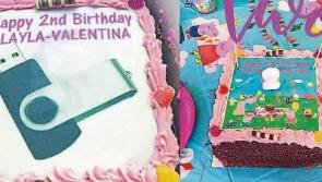 Limerick family sees funny side as bakery makes pig's ear of 'Peppa' birthday cake