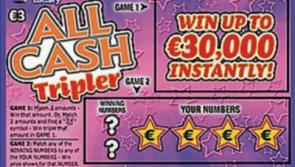 Limerick shop assistant wins €30,000 after buying scratch card at shop where he works
