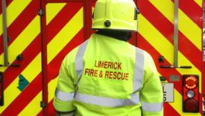 Emergency services tackle caravan fire at Limerick halting site