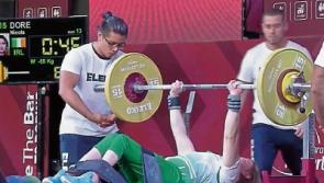 Limerick's Nicola Dore lifts for Team Ireland at Mexico championships