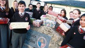 Team Hope: Limerick students pack Christmas shoeboxes for homeless
