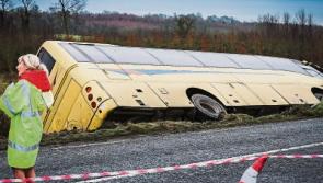 Gardai appeal for witnesses and dash cam footage in Limerick schoolbus crash probe