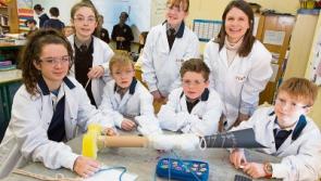 Limerick pupils challenged to build prosthetic leg by Cook Medical for Engineers Week