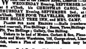 Limerick Chronicle files: Dickens historic visit to Limerick