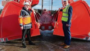 WATCH: Shannon Foynes Port Company reaches new heights as €2.8million crane docks