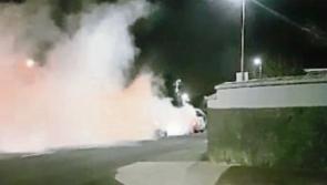 WATCH: Bus goes up in smoke causing traffic disruption in Limerick