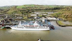 WATCH: Boost for Limerick as cruise ship MV Astor docks at Foynes Port