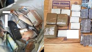 Man arrested as drugs and cash seized during Limerick raid