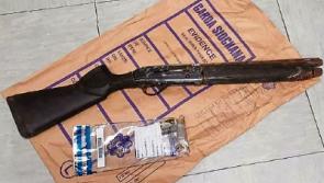 Sawn-off shot gun seized during raid in Limerick