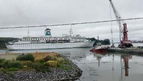 Surprise! Tourism boost for Limerick as luxury German cruise liner docks in west