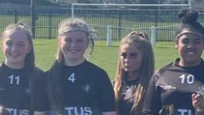Limerick's Thomond Community College celebrate Munster U14 Schoolgirls' soccer success
