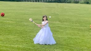 Limerick schoolgirl strikes a pose after making her Communion