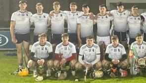 University of Limerick Fresher hurling team in League final tie with DCU