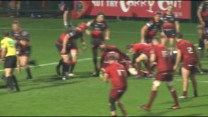 WATCH: Highlights of Munster's seven try slaying of the Dragons
