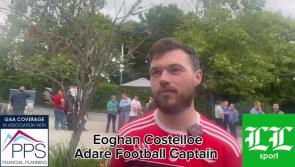 WATCH: Manager Harry Gleeson's return a huge positive for Adare senior footballers 