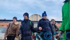 Disabled orphans fleeing Kyiv taken in by Poles and Hungarians