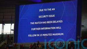 Champions League final delayed for ‘security reasons’