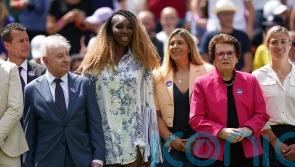 In pictures: Wimbledon celebrates 100 years of Centre Court with past champions