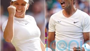 Wimbledon day eight: Rafael Nadal and Simona Halep ease into quarter-finals