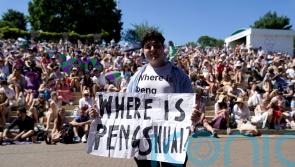 Wimbledon security ‘threaten to call police’ on Where Is Peng Shuai? protesters