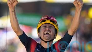 Tom Pidcock becomes youngest ever winner on Alpe d’Huez