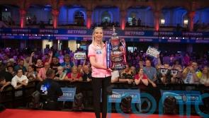 Fallon Sherrock shines on big stage with historic Women’s World Matchplay win