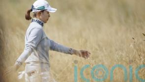 Former champion Hinako Shibuno sets testing clubhouse target at AIG Women’s Open