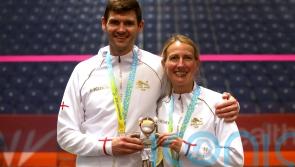 England’s Adrian Waller and Alison Waters settle for silver in mixed doubles