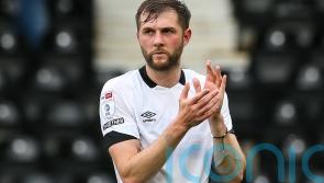 Tom Barkhuizen’s second-half header helps Derby to see off Mansfield