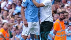 Manchester City boss Pep Guardiola says patience will pay off for Erling Haaland
