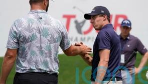 Matt Fitzpatrick finishes first round six shots off world number one’s lead