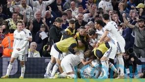 Luis Sinisterra’s first Premier League goal earns Leeds point against Everton