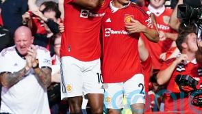 Marcus Rashford and Antony help Man Utd end Arsenal’s winning start in thriller