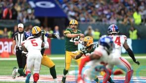 Aaron Rodgers hopes to see ‘Packer World’ back in London despite defeat