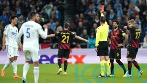 Aymeric Laporte praises 10-man Manchester City’s resilience on frustrating night
