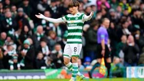 Kyogo Furuhashi makes it 20 goals for the season in Celtic’s rout of Morton