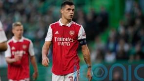 Granit Xhaka backs Arsenal to deal with ‘pressure’ of double trophy hunt