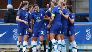 Sam Kerr’s strike sees Chelsea beat Manchester United to reclaim WSL top spot