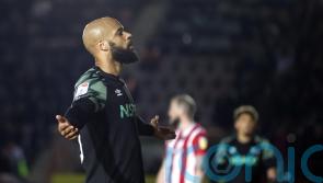 David McGoldrick’s brace keeps Derby in play-off hunt