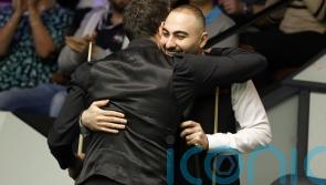 Ronnie O’Sullivan has a hug for Hossein Vafaei after crushing ‘grudge match’ win