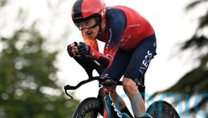 Geraint Thomas assumes Giro lead as Covid dashes Remco Evenepoel’s hopes