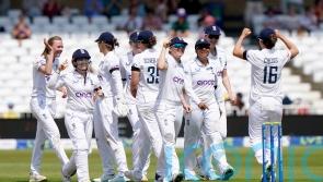 England remove Australia’s openers before lunch on opening day of Women’s Ashes